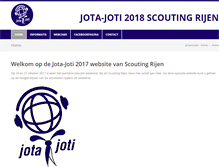Tablet Screenshot of jota-joti.scoutingrijen.nl